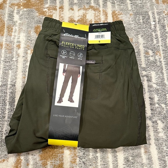 Eddie Bauer Women's Stretch Fleece Lined Polar Pant, Size S - Picture 7 of 7